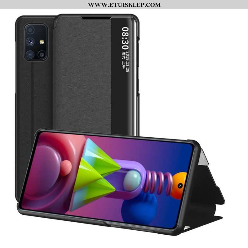 Etui Na Telefon do Samsung Galaxy M51 Teksturowana Sztuczna Skóra